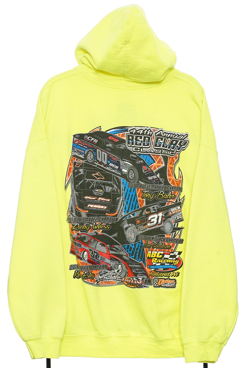 Graphic fashion yellow hoodie