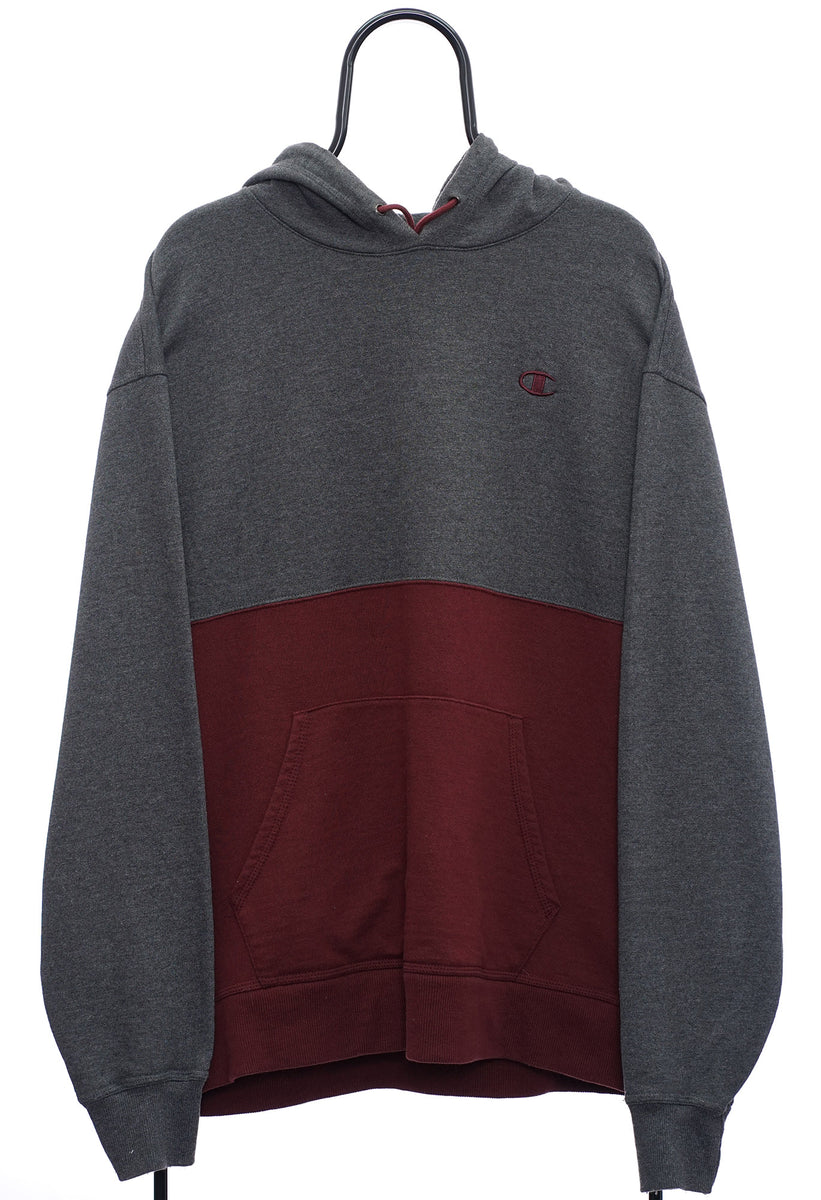 Vintage Champion Maroon Hoodie