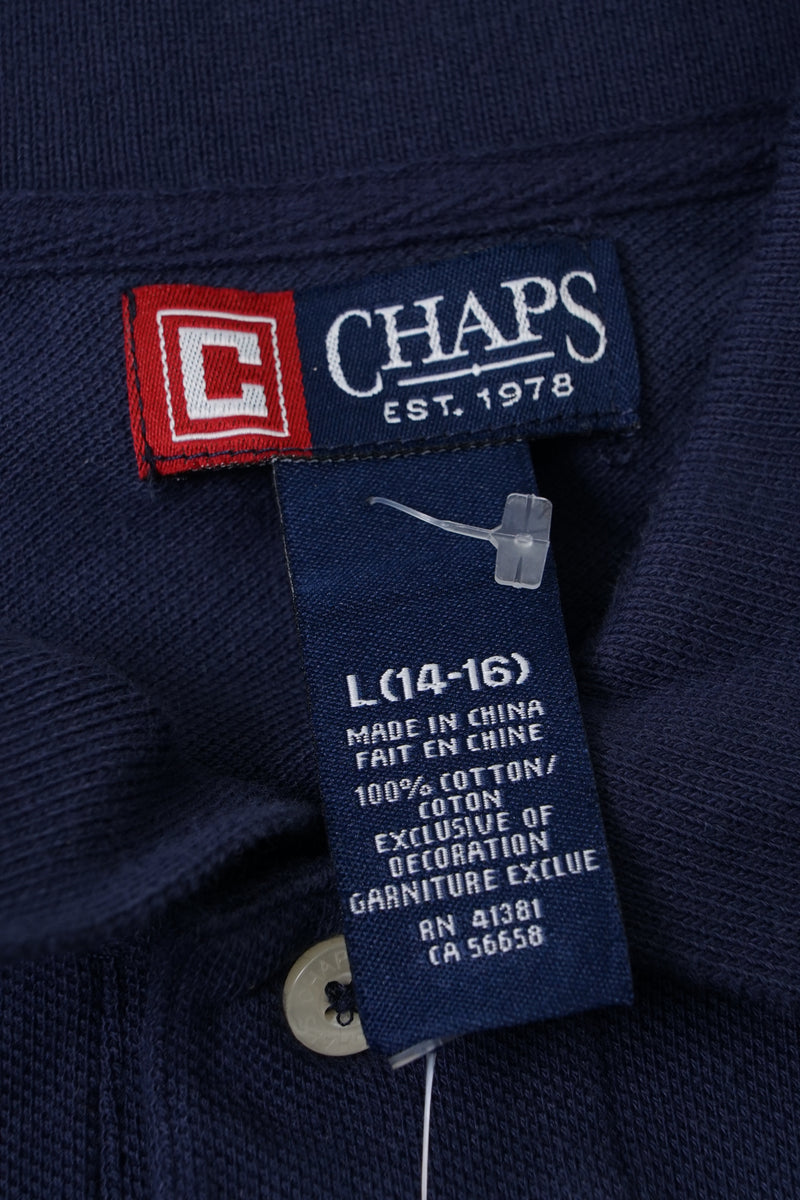 Vintage Chaps Ralph Lauren Navy Polo Shirt– Atlas Vintage