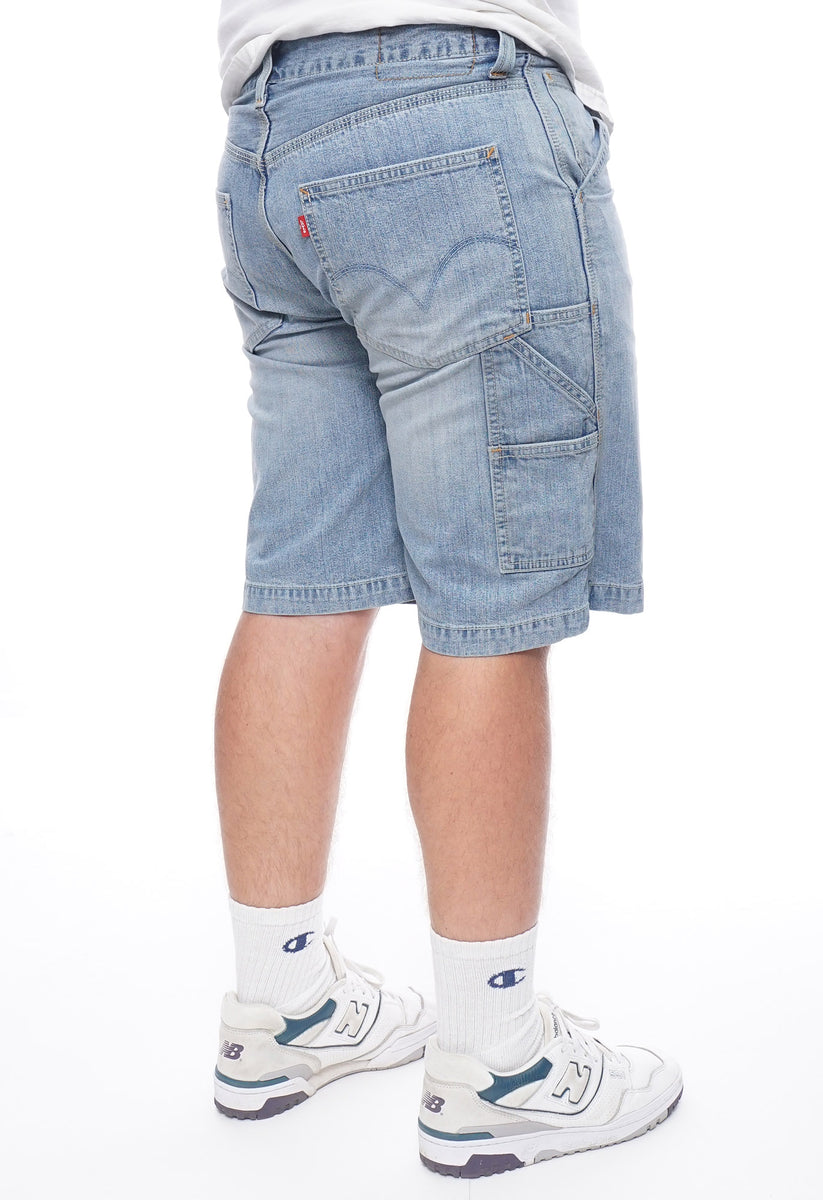 Vintage Levis Blue Denim Carpenter Shorts Atlas Vintage