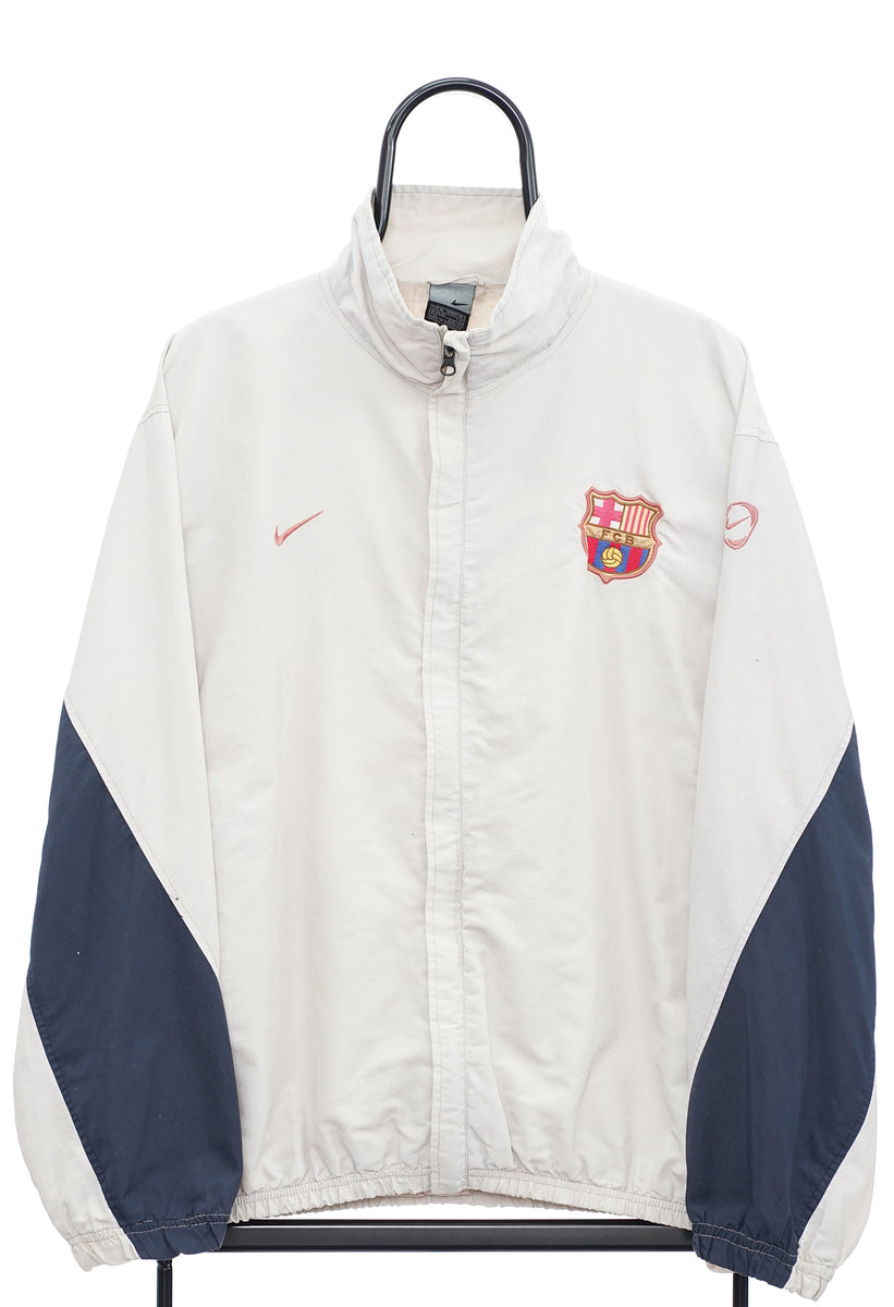 Cream nike jacket on sale