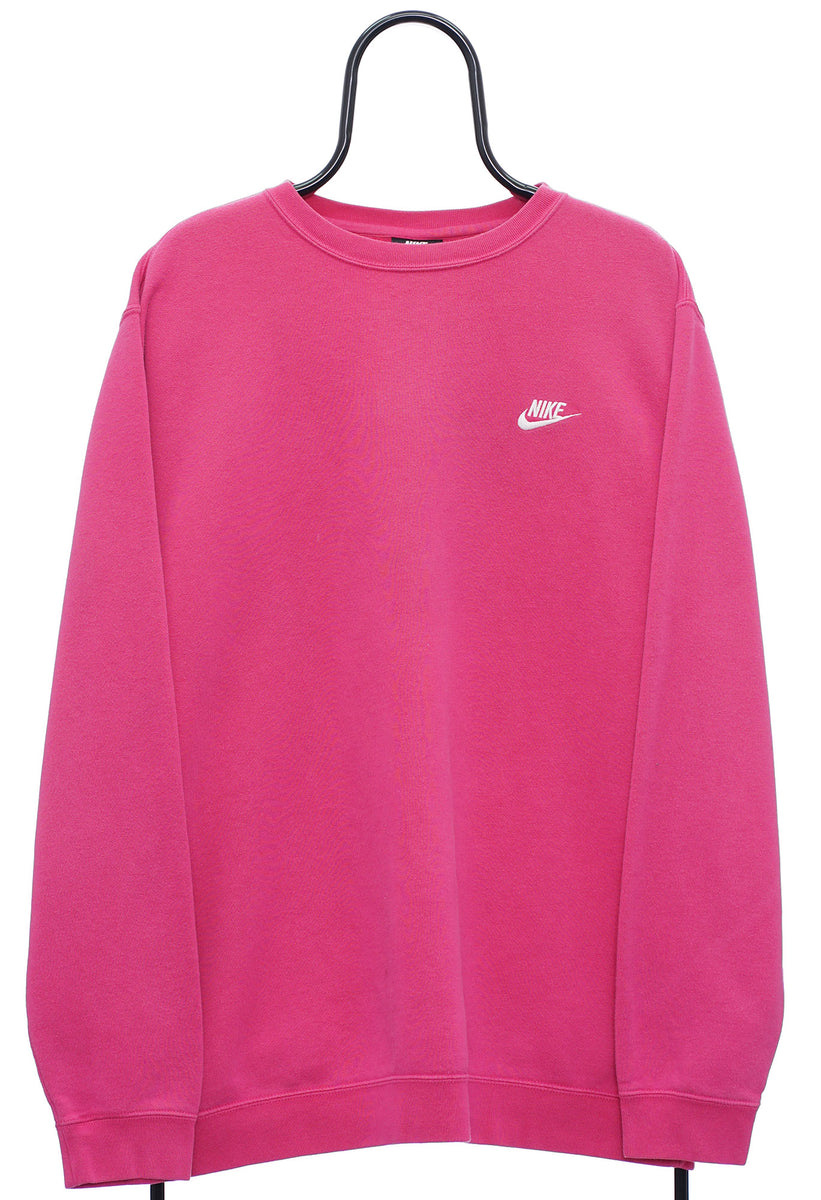 pink vintage nike crewneck