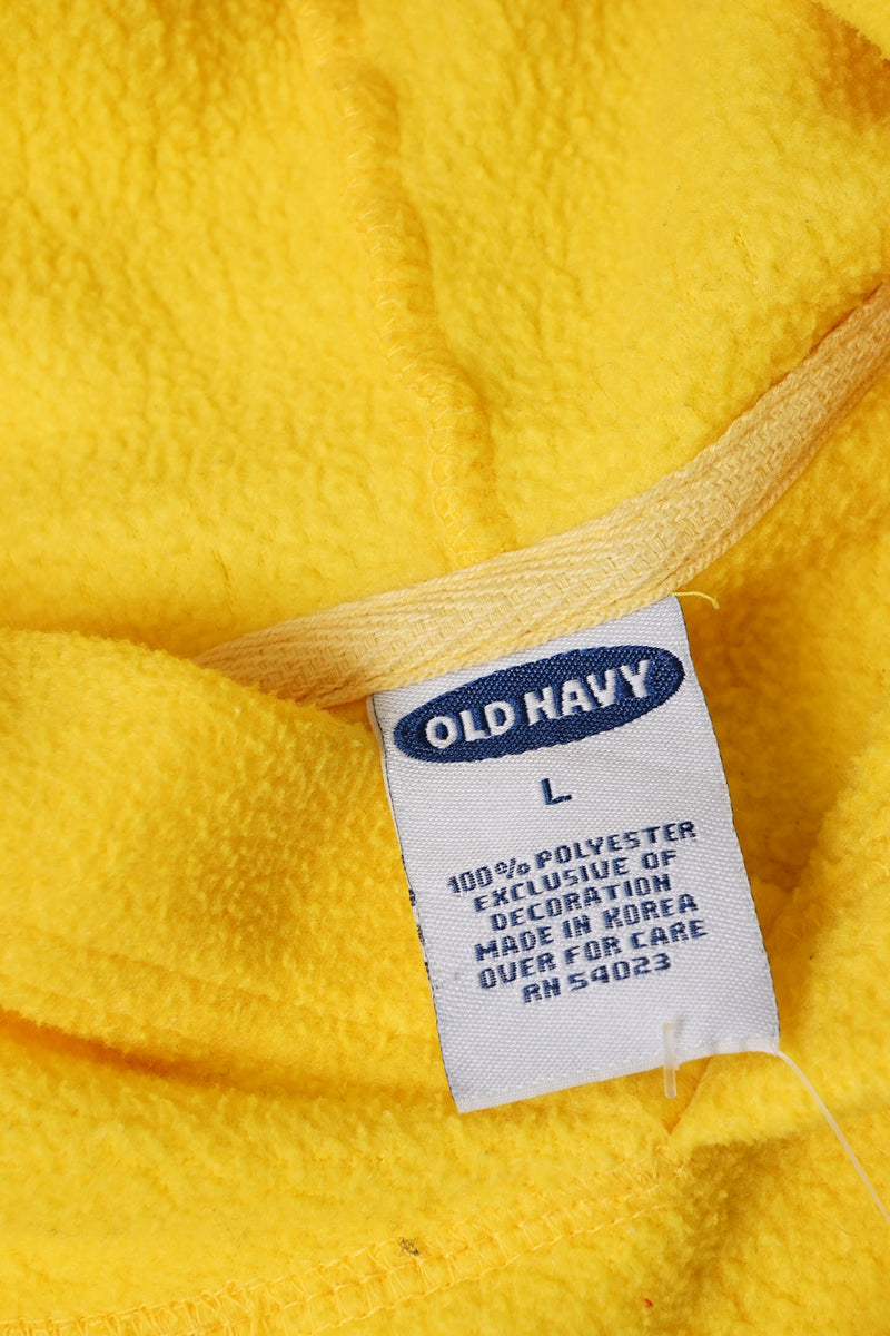 Old navy yellow sweatshirt on sale