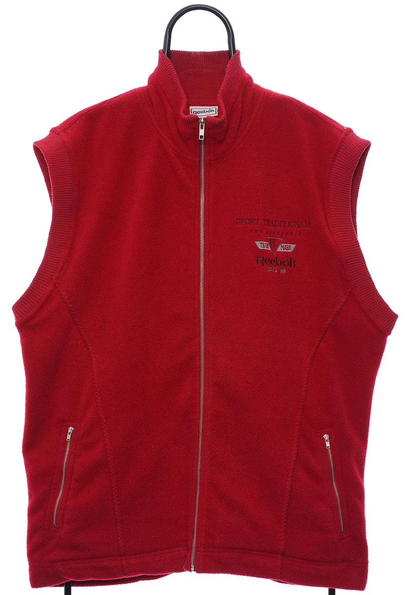 Vintage Reebok 00s Sport Traditionals Fleeced Gilet– Atlas Vintage