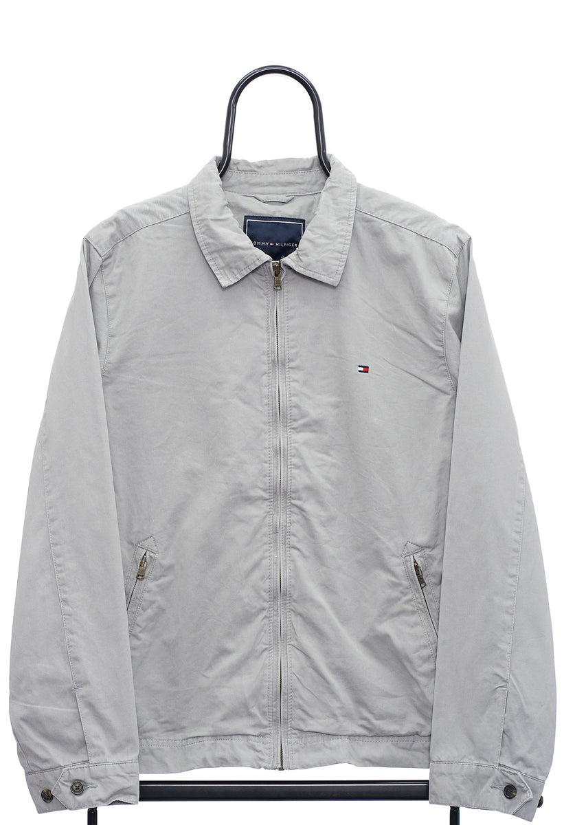 Vintage Tommy Hilfiger Grey Harrington Jacket– Atlas Vintage