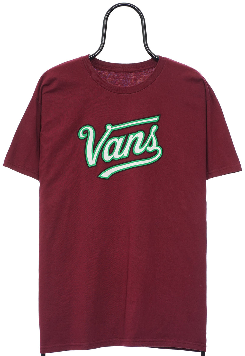 Vintage Vans Portugal Graphic Maroon TShirt Atlas Vintage