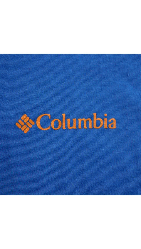 Columbia Vintage Blue Graphic TShirt