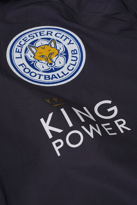 Leicester City Football Puma Grey Jacket detail 2