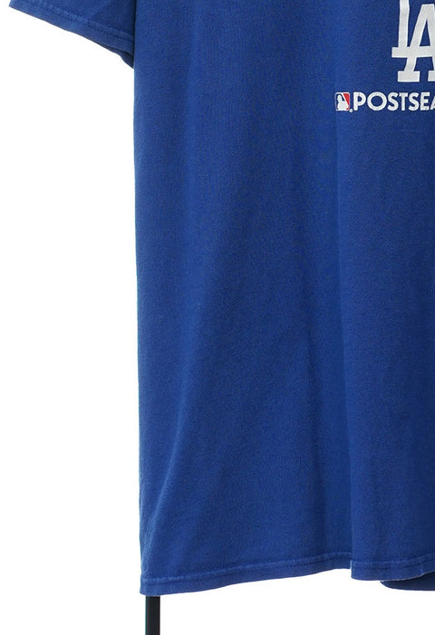 Majestic MLB LA Dodgers Blue Graphic TShirt detail 5
