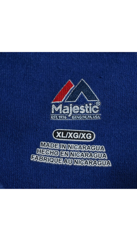 Majestic MLB LA Dodgers Blue Graphic TShirt detail 2