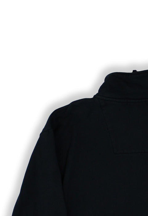 Nautica Black 1/4 Zip Sweatshirt detail 8