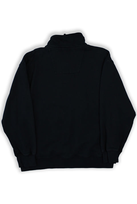 Nautica Black 1/4 Zip Sweatshirt back