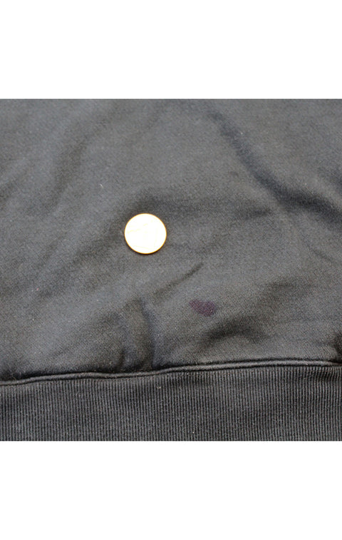 Nautica Black 1/4 Zip Sweatshirt detail 3