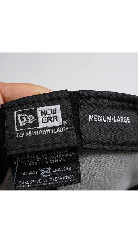 New Era Grey Baseball Cap detail 2