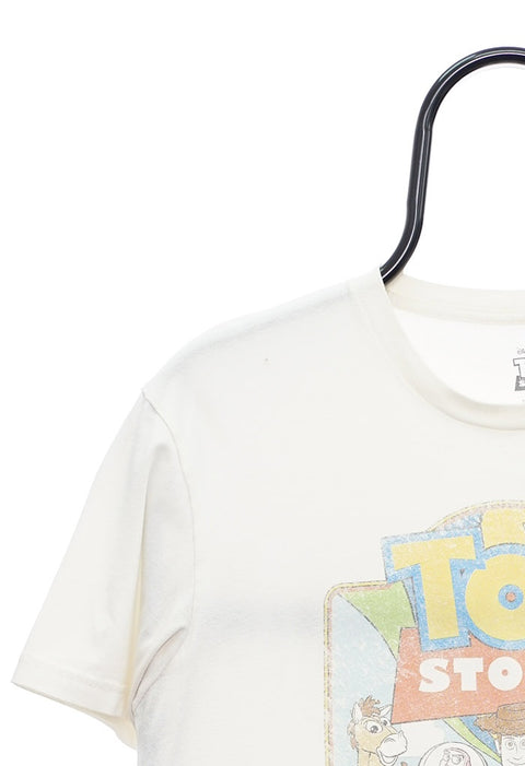 Retro Disney Pixar Toy Story Graphic Cream TShirt detail 3