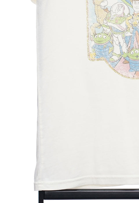 Retro Disney Pixar Toy Story Graphic Cream TShirt detail 5