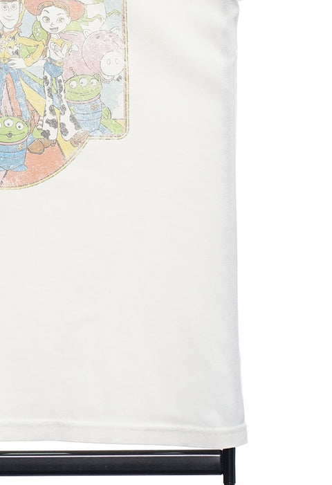 Retro Disney Pixar Toy Story Graphic Cream TShirt detail 6