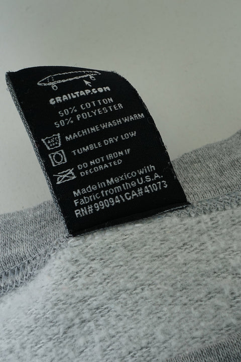 Retro Girl Graphic Grey Sweatshirt detail 2