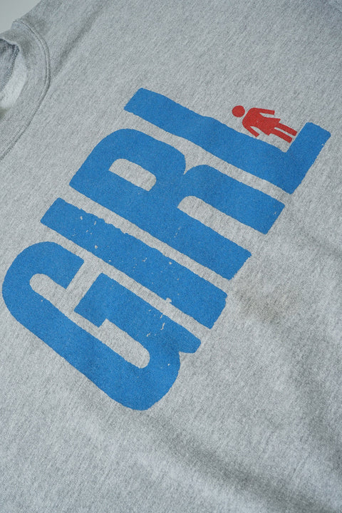 Retro Girl Graphic Grey Sweatshirt detail 3