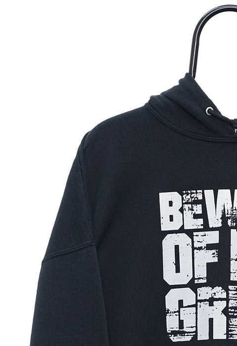 Retro Grind Graphic Black Hoodie detail 2