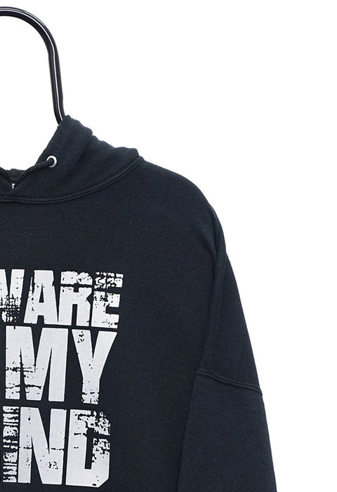 Retro Grind Graphic Black Hoodie detail 3
