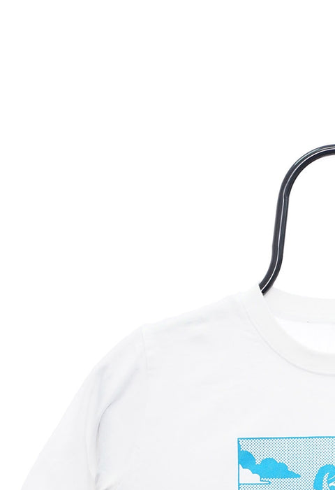 Retro Libra Graphic White TShirt detail 5