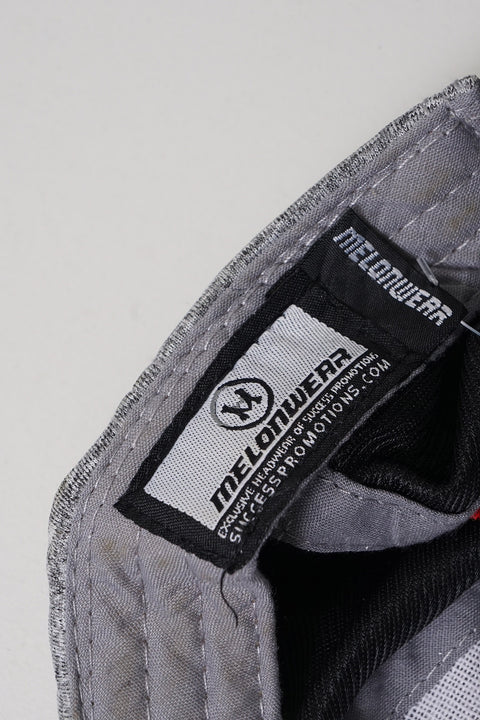 Retro MLB Cincinnati Reds Grey Baseball Cap detail 1