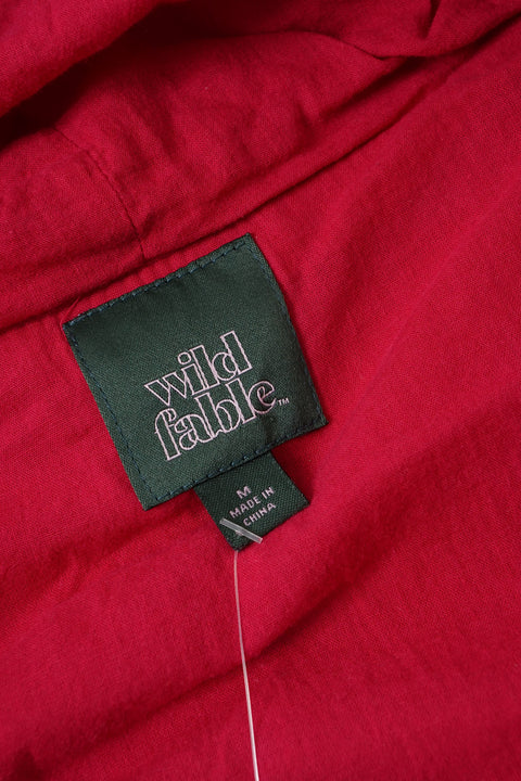 Retro Pink Colourblock Windbreaker Jacket detail 1