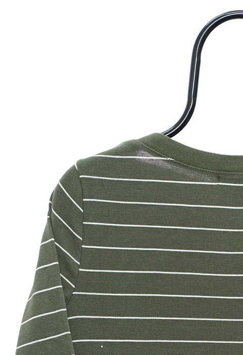 Retro Ralph Lauren Green Striped Top detail 7