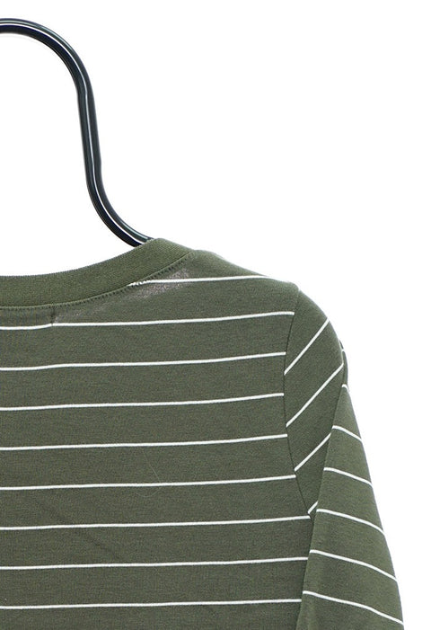 Retro Ralph Lauren Green Striped Top detail 8