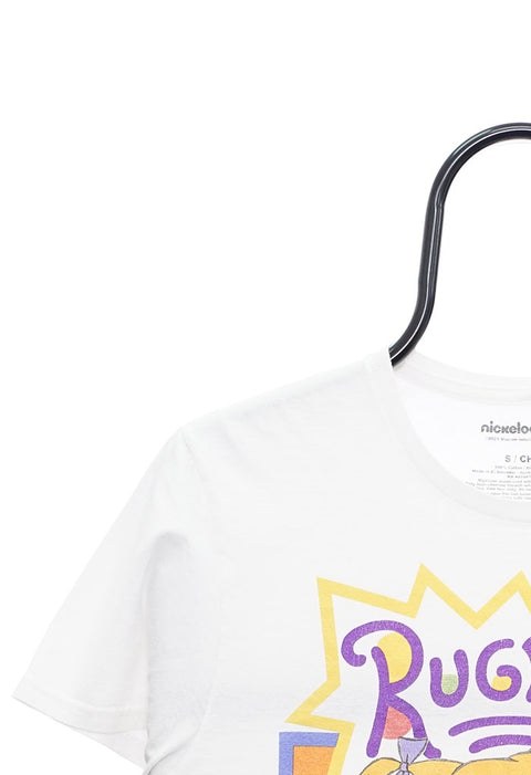 Retro Rugrats Graphic White TShirt detail 4