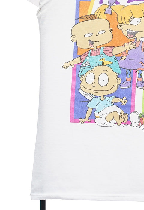Retro Rugrats Graphic White TShirt detail 6