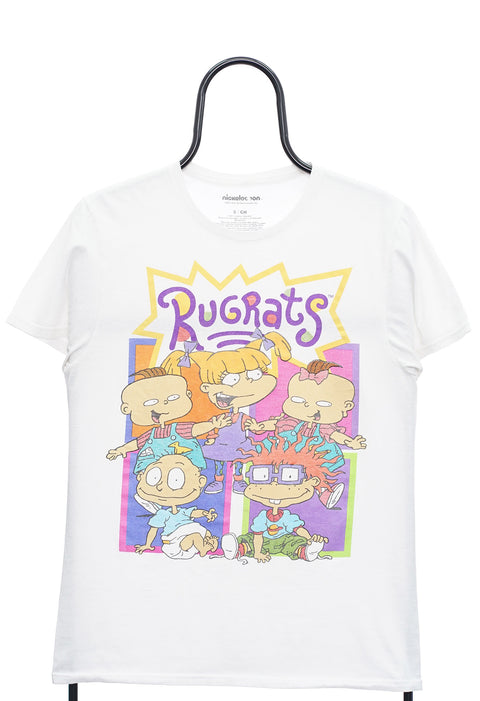 Retro Rugrats Graphic White TShirt front