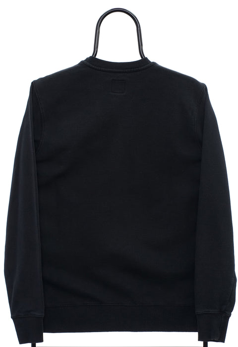 Retro Vans Spellout Black Sweatshirt back