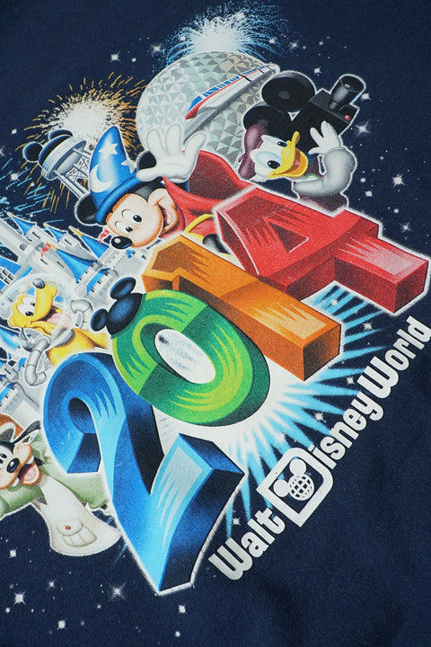 Retro Walt Disney World Graphic Navy Sweatshirt