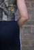 Reworked Vintage Asymetric Patchwork Colourblock MLB Vest detail 8