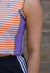 Reworked Vintage Asymetric Patchwork Colourblock Ralph Lauren Vest detail 5