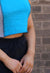 Reworked Vintage Asymetric Patchwork Colourblock Ralph Lauren Vest detail 4