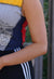 Reworked Vintage Patchwork Colourblock NHL Sport Vest detail 5
