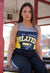 Reworked Vintage Patchwork Colourblock NHL Vest