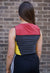 Reworked Vintage Patchwork Colourblock Nike Vest