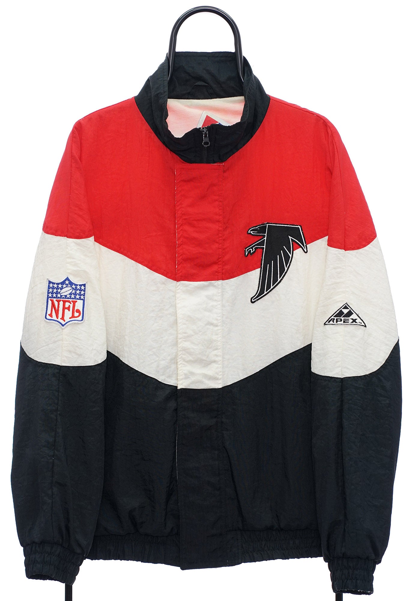 Vintage 90s Apex One NFL Atlanta Falcons Black Jacket– Atlas Vintage