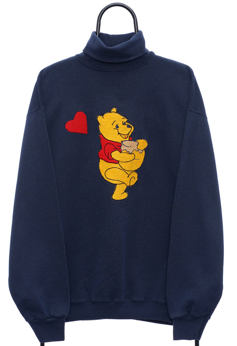 Vintage 90s Winnie The Pooh Navy Sweatshirt