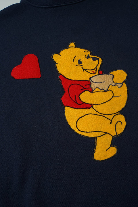 Vintage 90s Winnie The Pooh Navy Sweatshirt