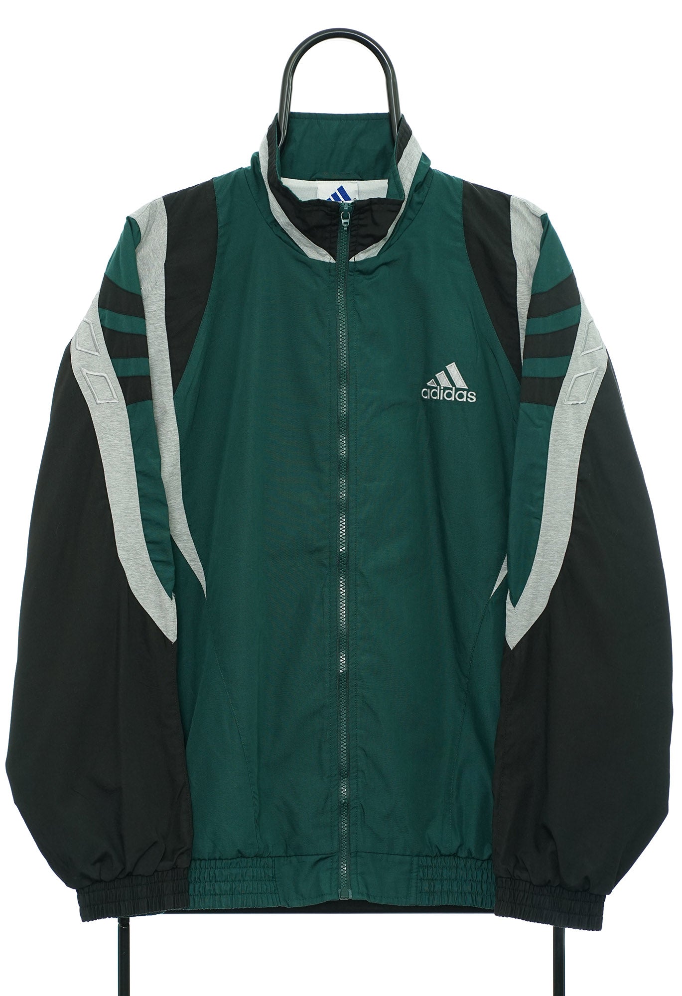 Old Adidas Windbreaker Vintage Adidas 90s Blue Windbreaker Jacket