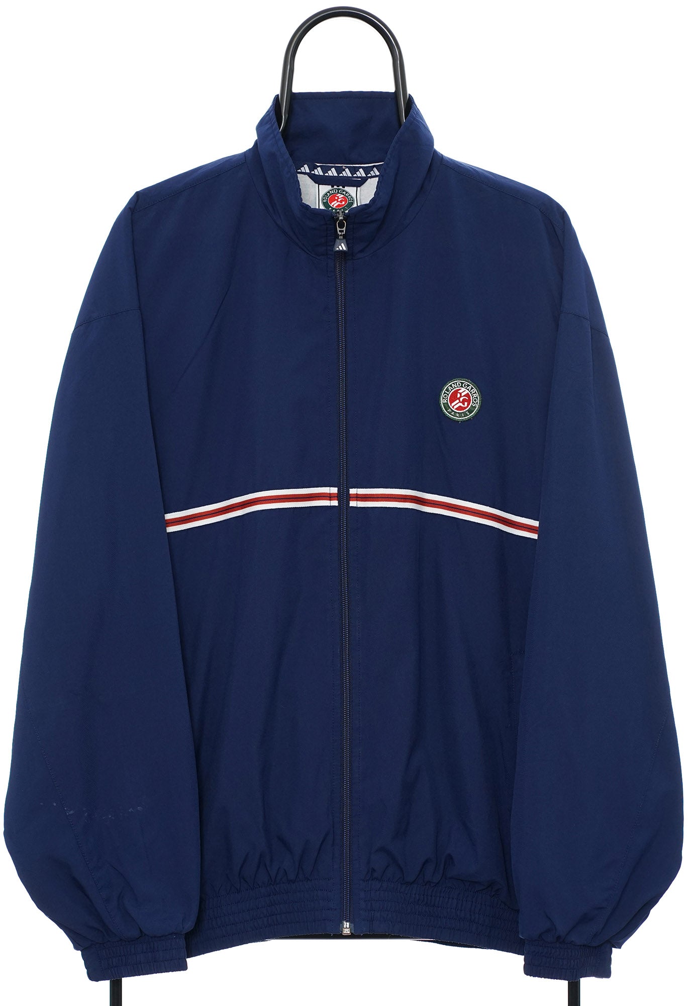 Vintage Adidas 90s Roland Garros Navy Jacket– Atlas Vintage