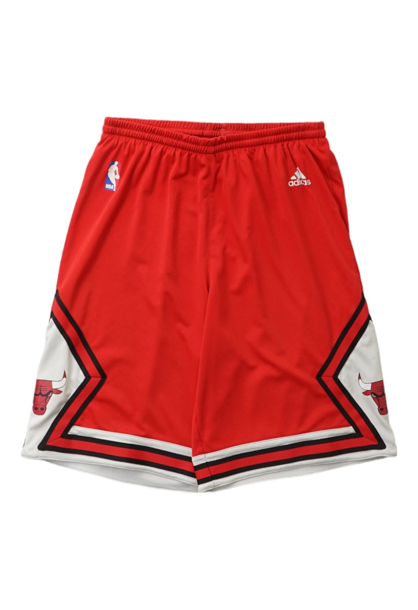 Vintage Adidas NBA Chicago Bulls Red Sports Shorts