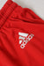 Vintage Adidas NBA Chicago Bulls Red Sports Shorts detail 2