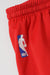 Vintage Adidas NBA Chicago Bulls Red Sports Shorts detail 3