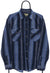 Vintage Bygert Striped Navy Corduroy Shirt